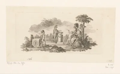 Allegorie op goed bevelhebberschap