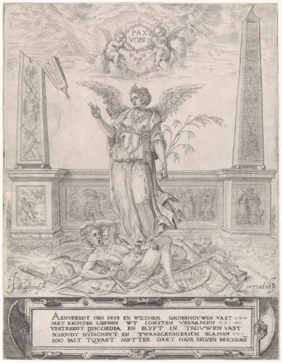 Allegorie op het Eeuwig Edict, 1577
