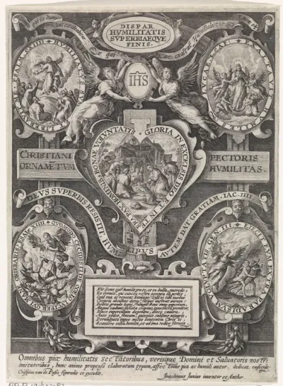 Allegorie op het Heilig Hart van Christus