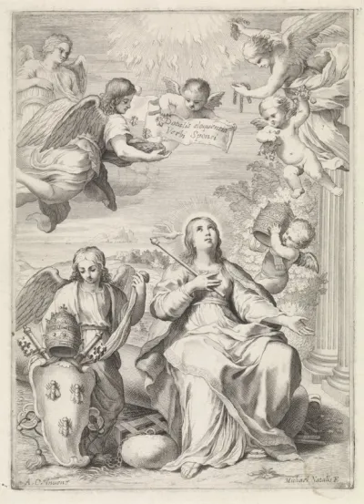 Allegorie op het pausschap van Urbanus VIII