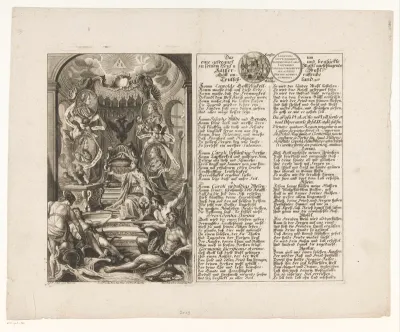 Allegorie op het Rooms-Duitse keizerschap