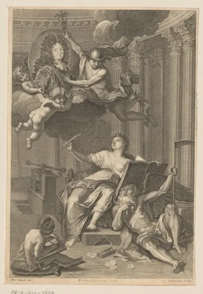 Allegorie op Lodewijk XIV van Frankrijk