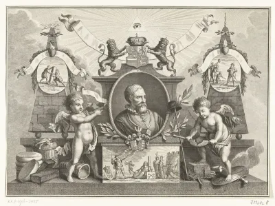 Allegorie op Pieter Adriaansz. van der Werff, 1574