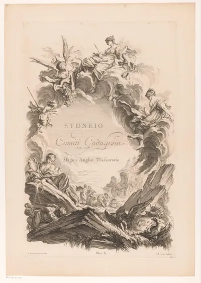 Allegorie op Sidney Godolphin, 1e graaf van Godolphin