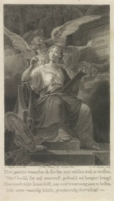 Allegorie op Washingtons dood, 1799