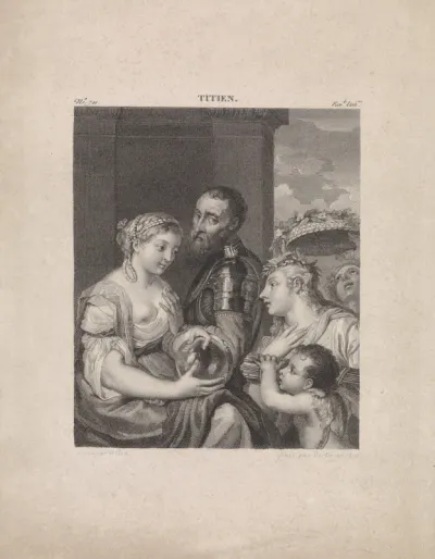 Allegorie van Alfonso d'Avalos, Marchese del Vasto