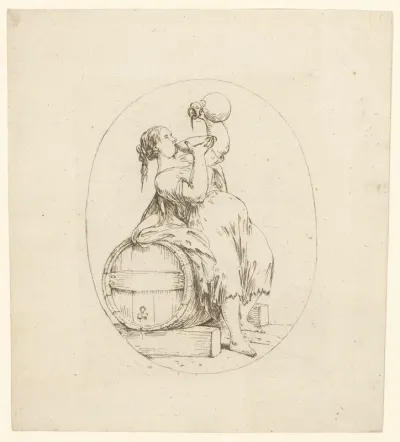 Allegorie van de dronkenschap