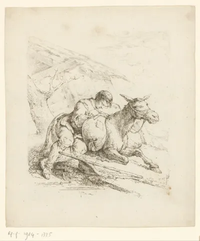 Allegorie van de luiheid