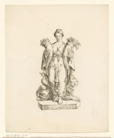 Allegorie van de natuur
