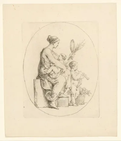 Allegorie van de vijf zintuigen