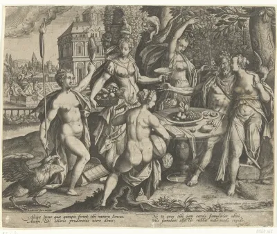 Allegorie van de vijf zintuigen