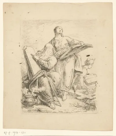 Allegorie van drie religies
