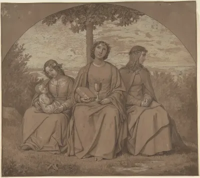 Allegories of Faith, Hope, and Charity