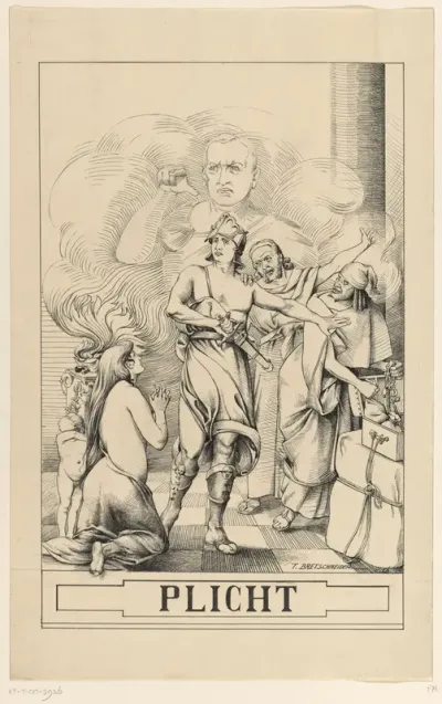 Allegorische voorstelling, 1926