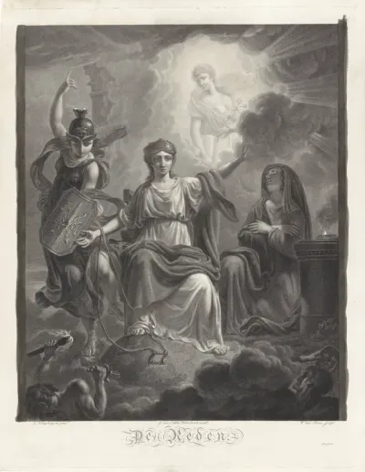Allegorische voorstelling van de Rede