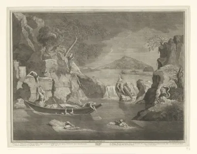 Allegorische voorstelling van de winter