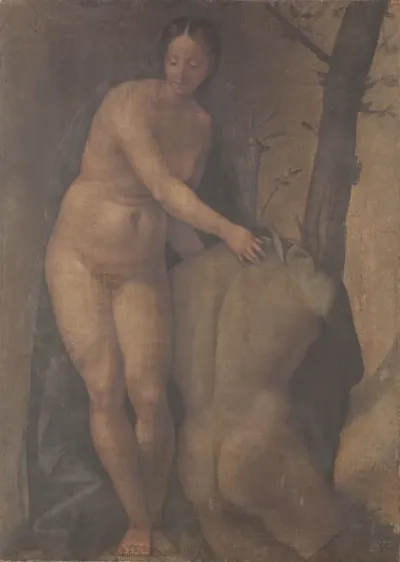 Allegorische weibliche Figur