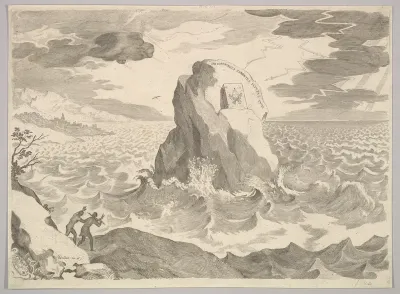 Allegory Against the Pelagian Heresy (Allégorie contre l'hérésy pélagienne et armoires)