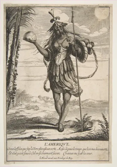 Allegory of America, from "The Four Continents"