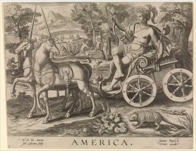 Allegory of America, from "The Four Continents"