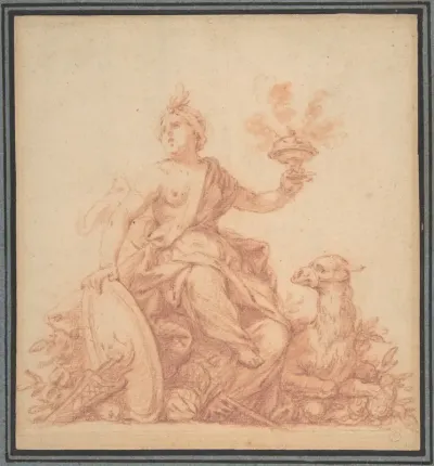 Allegory of Asia, from the Four Continents