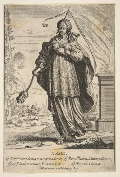 Allegory of Asia, from "The Four Continents"