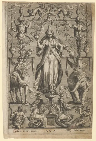 Allegory of Asia, from "The Four Continents"