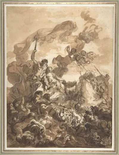 Allegory of Fishery: Neptune and Amphitrite