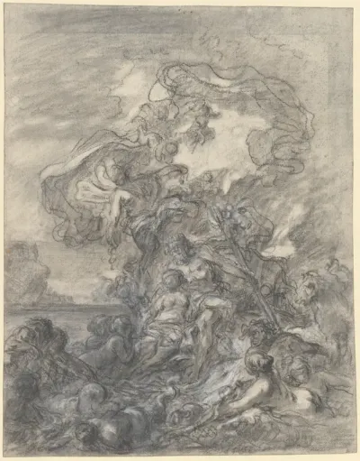 Allegory of Fishery: Neptune and Amphitrite