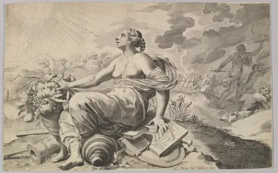Allegory of France with the Arms of Richelieu (Allégorie sur la Paix)