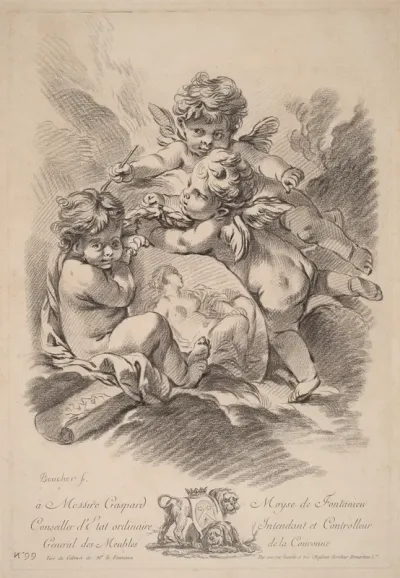 Allegory of Painting with Three Cherubs (99)