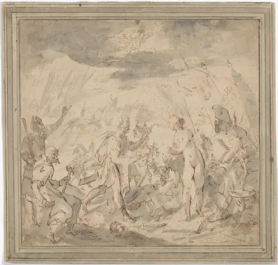 Allegory of the Battle at Selimbar (October 28, 1599)