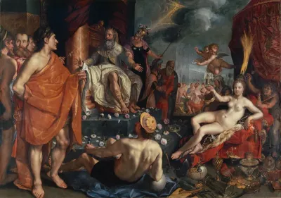 Allegory of the brevity of life