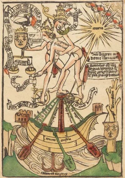 Allegory of the Meeting of Pope Paul II and Emperor Frederick III