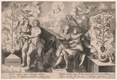 Allegory on the Good and the Corrupt Tree