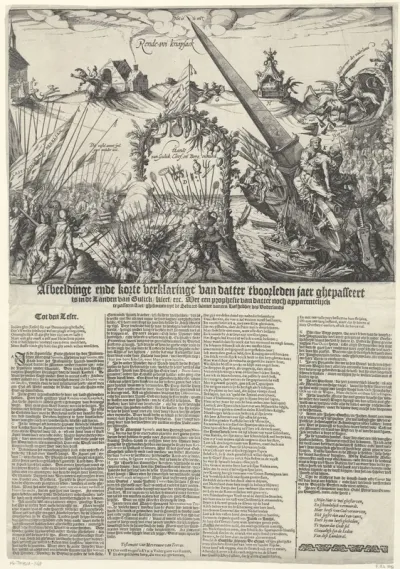 Allegory on the Jülich succession war
