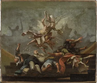 Allegory: Truth Defeating the Heretical Doctrines