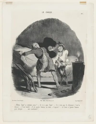 Allons haut! Y sommes-nous?, from "La Chasse"
