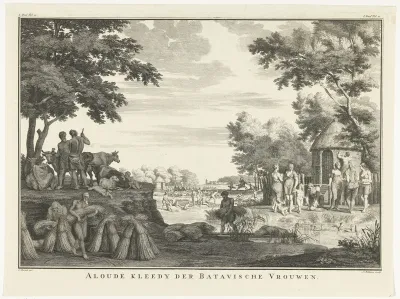 Aloude kleedy der Batavische Vrouwen