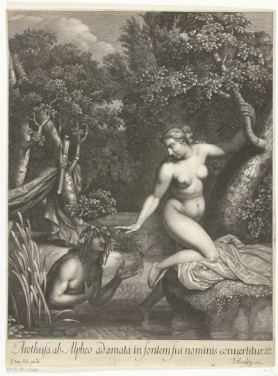 Alphëus en Arethusa