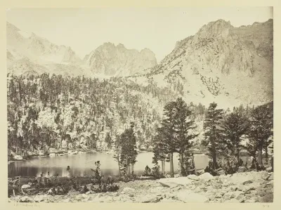 Alpine Lake, in the Sierra Nevada, California