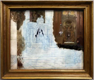 Altar in a Baroque Church (Unfinished)