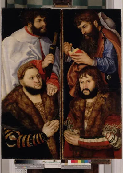 Altarpiece of the Virgin, or so called Princes' Altarpiece [left wing]