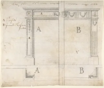 Alternate Designs for a Chimneypiece