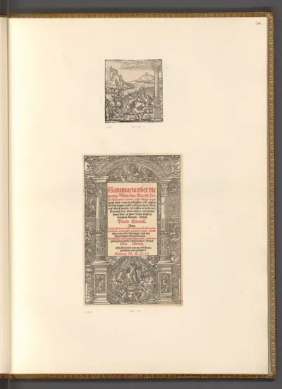 Altes Testament; Titelblatt (Buchillustration)