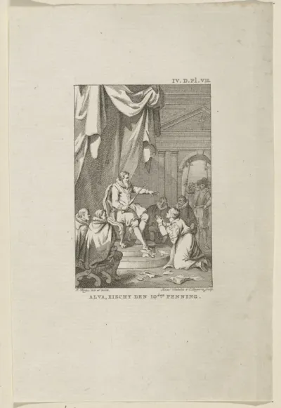 Alva eist de Tiende Penning, 1571