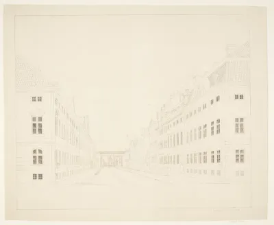 Amaliegade, set fra Sct. Annæ Plads