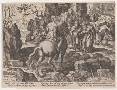 Amassing Knowledge, from "The Course of Human Life"