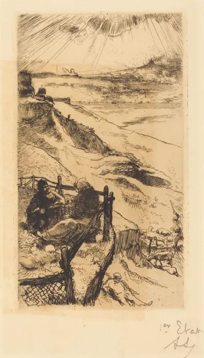 American Quarries, near Paris (Carrieres d'Amerique, pres Paris)