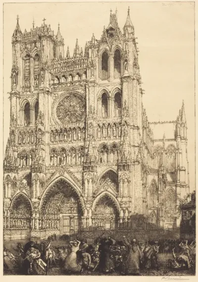 Amiens Cathedral (Cathedrale d'Amiens - Jour d'inventaire)